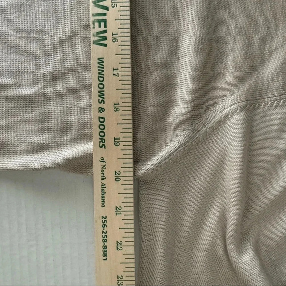 Silk Lore By Beth Terrell Long Sleeve 100% Silk Button Down Cardigans - Picture 4 of 6